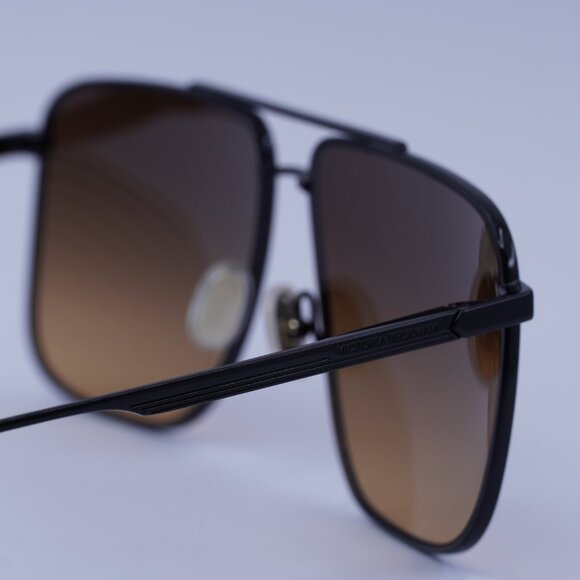 Victoria Beckham VB240S 001 Sunglasses Black Square Frame, Brown Lenses - Picture 10 of 11